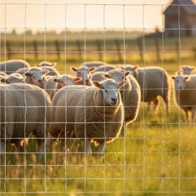 5x164 ft Advanced Weave Farm Enclosures Long-Lasting and Secure Galvanized Farm Fence
